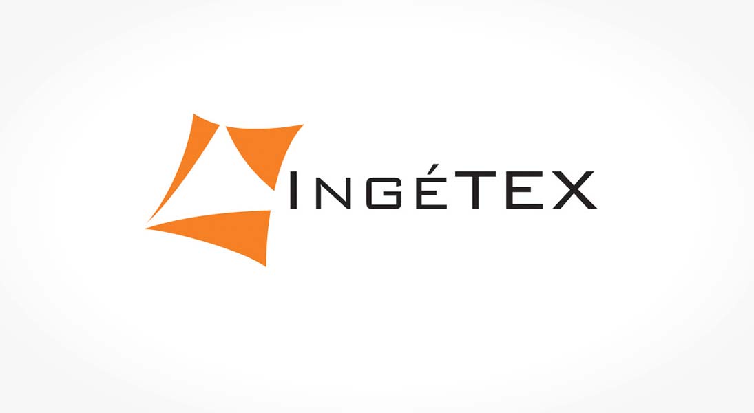 logo ingetex - logo stationery conception design graphism laval energik