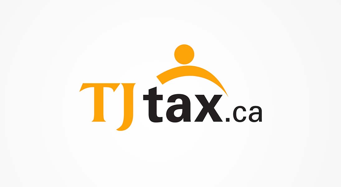 logo Tj tax - Accountant and finance logo stationery conception design graphism laval energik