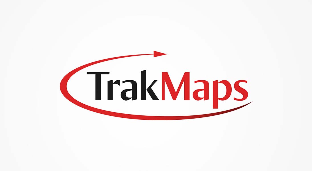 logo Trakmaps - localisation logo stationery conception design graphism laval energik